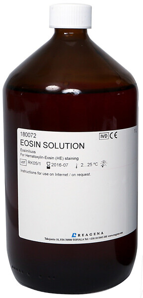 Eosiini Y -väriliuos 0,1 % 1 l