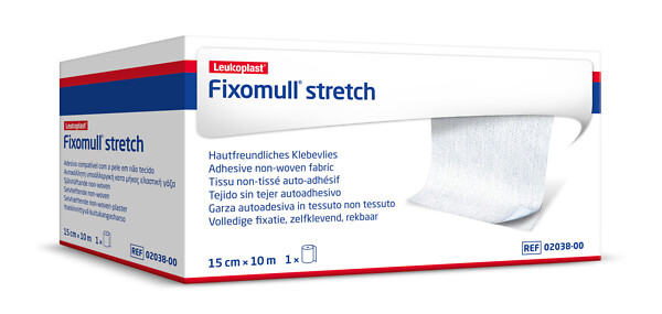 Fixomull stretch kiinnittyvä harso 15 cm x 10 m