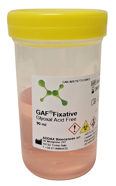 GAF®-fiksatiivi puskuroitu 12 kpl x 90 ml* 150 ml näytepurkki