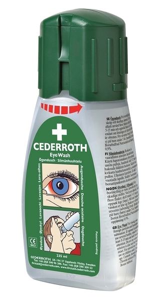 Ögondusch Cederroth 235ml steril