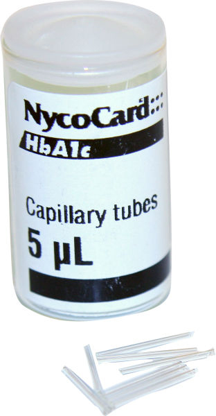 Nycocard provtagningskapillär 5µl 200st/förpackning