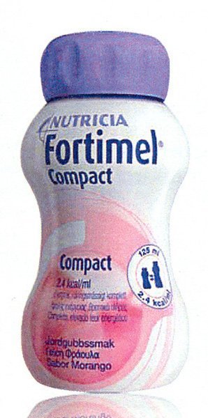 Fortimel Compact Jordgubb 4x125ml Vnr 210499