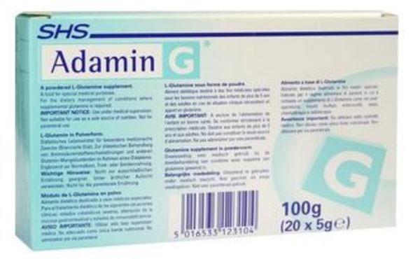 Adamin-G (L-Glutamine) 20x5gram Vnr 779967