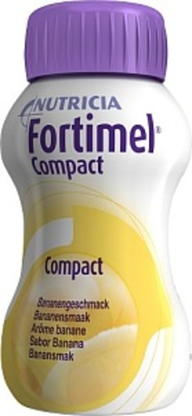 Fortimel Compact Banan 4x125ml Vnr 210498