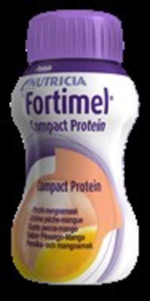 Fortimel Compact Protein Persika/Mango 4x125ml Vnr 900357