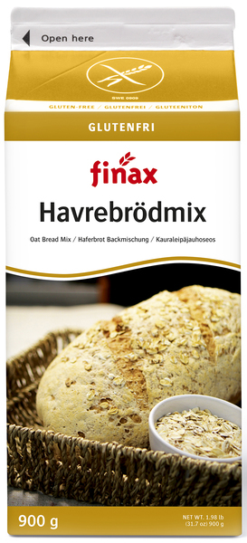 Finax Brödmix Havrebröd 900g Vnr 691013
