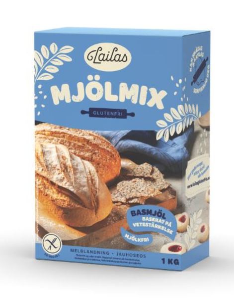 Lailas Mix U Mjölk Blå 1kg Vnr 210698