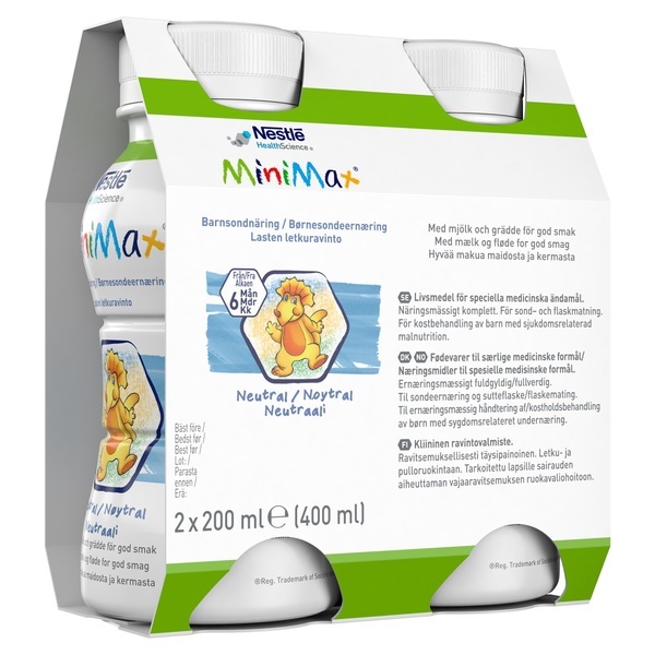 Minimax Barnsondnäring 2x200ml Vnr 900400