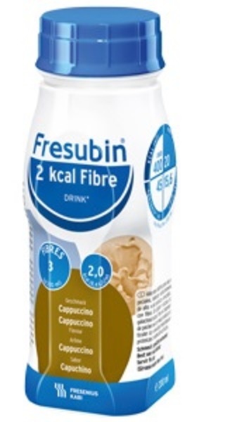 Fresubin 2 Kcal Fibre Drink Cappuccino 4x200ml Vnr 828264