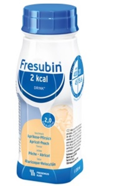Fresubin 2 Kcal Drink Aprikos/Persika 4x200ml Vnr 828256