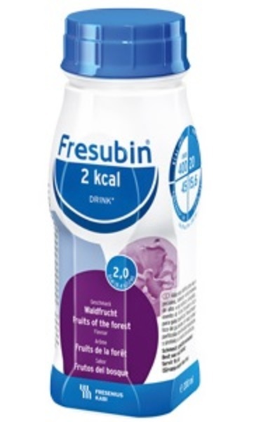 Fresubin 2 Kcal Drink Skogsbär 4x200ml Vnr 828259