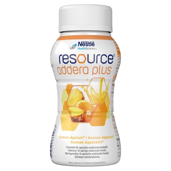Resource Addera Plus Ananas/Apelsin 200ml Vnr 900447