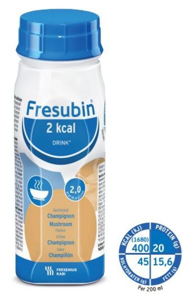 Fresubin 2 Kcal Drink Sparris 4x200ml Vnr 827560
