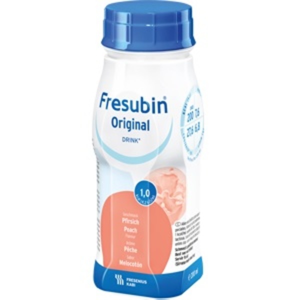 Fresubin Original Drink Persika 4x200ml Vnr 828282
