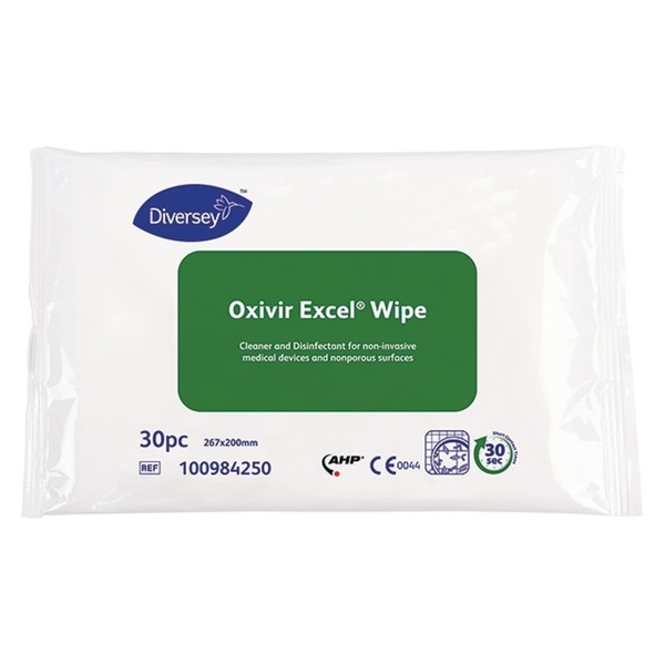 Ytdesinfektion wipes DI Oxivir Excel 30st w406 väteperoxid