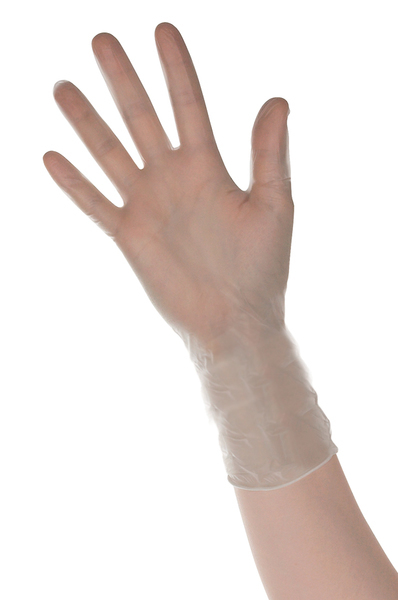 Handske undersök Klinion M vinyl puderfri ftalatfri 290mm