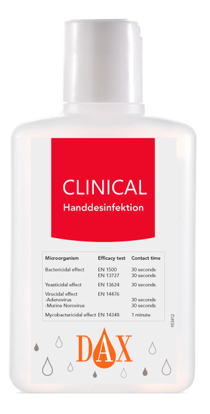 Handdesinfektion DAX Clinical 150ml flaska