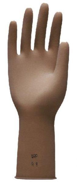 Handske op Profeel Micro 8,0 steril latex puderfri brun