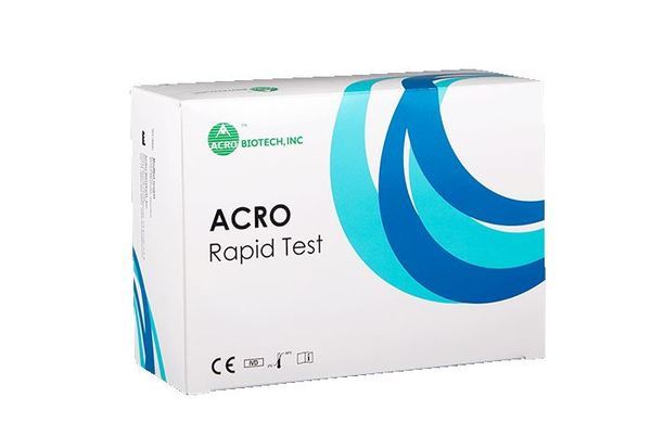 Strep A snabbtest kassett blå ACRO kontroll linje 20 tester