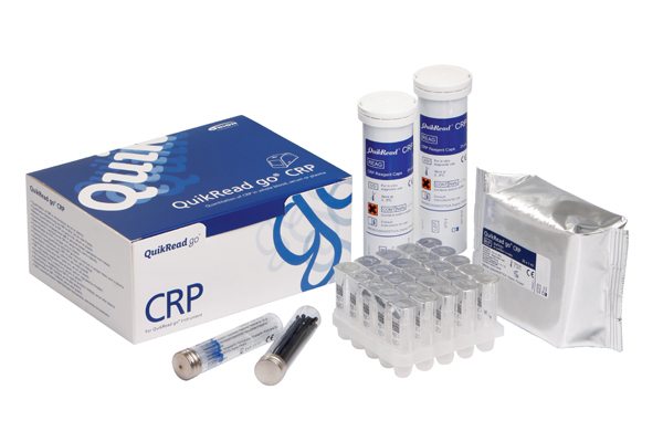 Quikread go CRP 50 test/kit kapillärrör och pistonger kylvara
