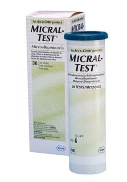 Urintest micral-test ii 30 låggradig albuminuri