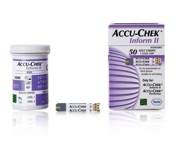 Accu-Chek Inform Ii Teststicka Glukos 500st/Förpackning