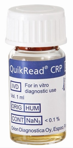 Quikread CRP kontroll 1 ml kylvara