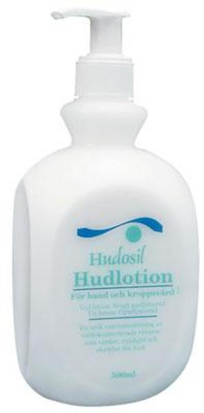 Hudlotion Hudosil 525ml med pump oparfymerad