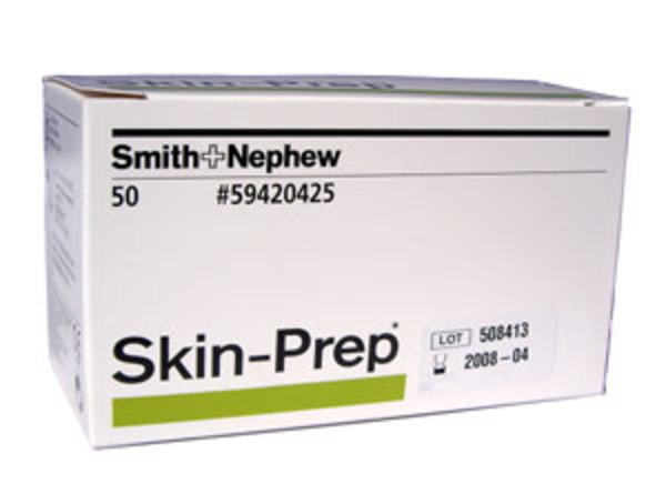 Hudskyddsmedel Skin-Prep 3,8x3,8cm latexfri engångsförp