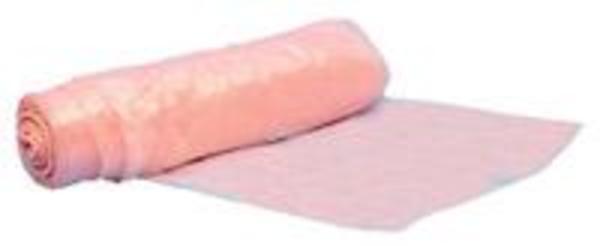 Kuddöverdrag 60x77cm 0,019mm rosa polyeten engångs rulle