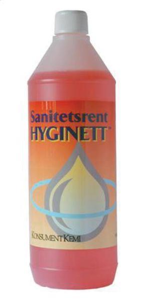 Sanitetreng hyginett 1l parfymerad Bra Miljöval pH 1