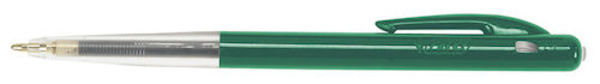 Kulpenna Bic Clic M10 grön skrivbredd medium 1mm skrivl 2000m