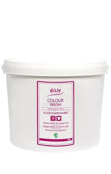 Tvättmedel Colour Wash 8kg oparfymerad Svanenmärkt pH 10,5