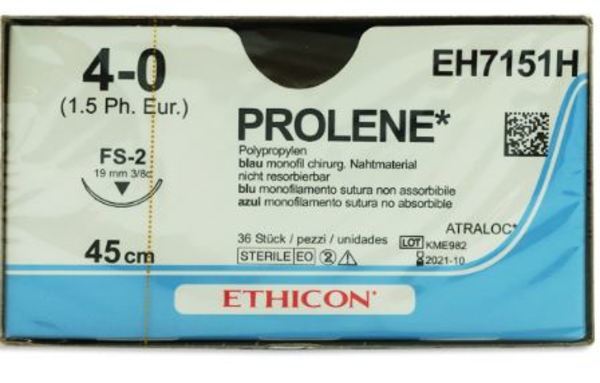 Sutur Prolene EH7151H 4-0 FS-2 45cm