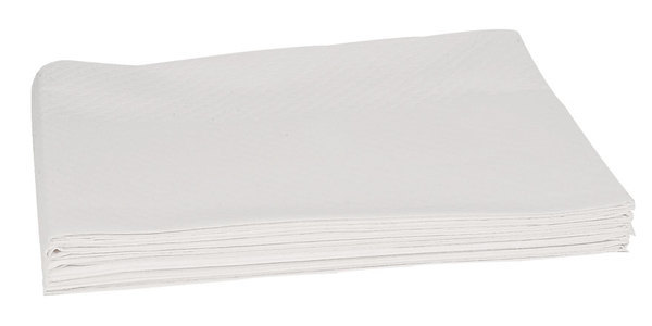 Skyddsfilt sparfilt engångs vit 100x150cm med 3-lags tissue