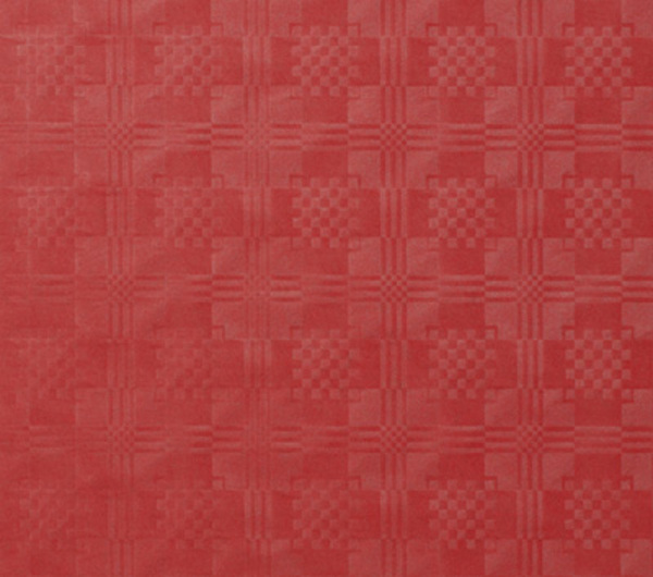 Duk Gastro-Line Damast röd på rulle 1,2x7m 40g/m²