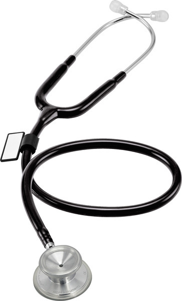 Stetoskop deluxe standard svart membran ø47mm vändbart
