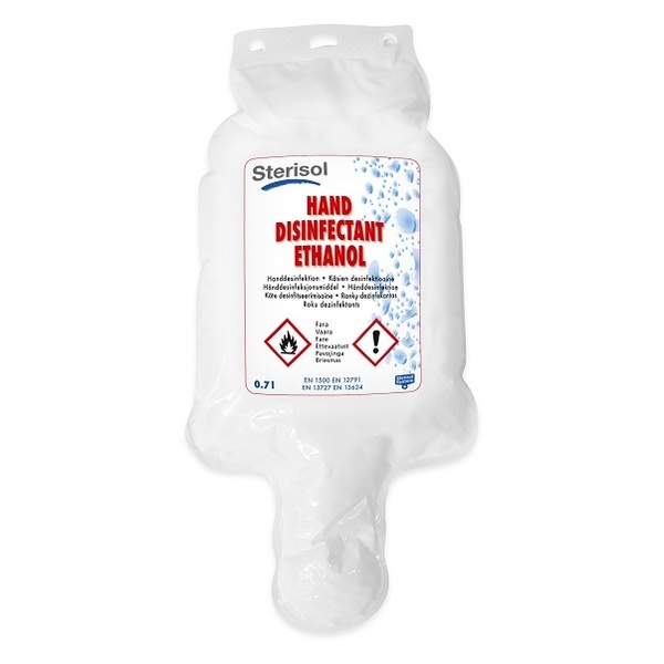 Handdesinfektionsmedel 0,7l Flyt Sterisol, 4106