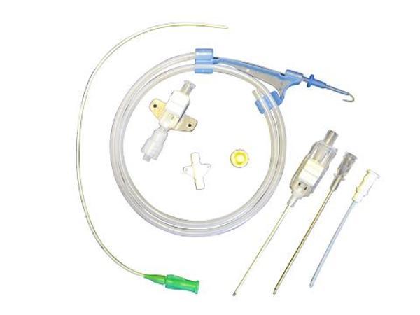 Cvk-Set 1-Lumen 2,5fr 10cm 22g Med Avstängningsventil Careflow