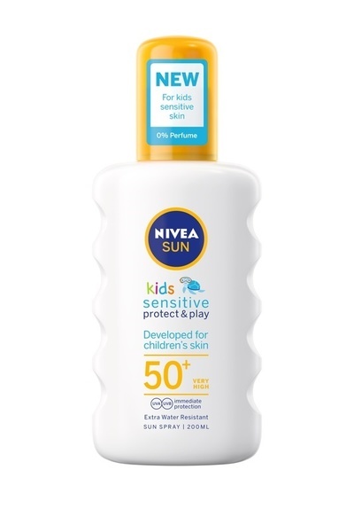 Solkräm solskyddsfaktor 50 Nivea Spray Kids 200ml