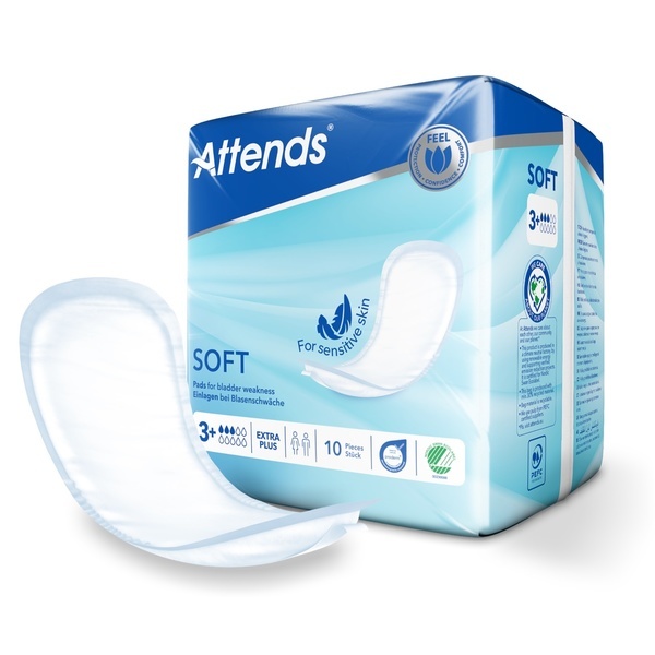 Attends Soft 3 Extra Plus 36,5x13cm Abs Kap (Iso) 650ml