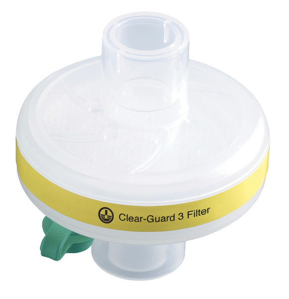Clear-guard patient filter med luerport