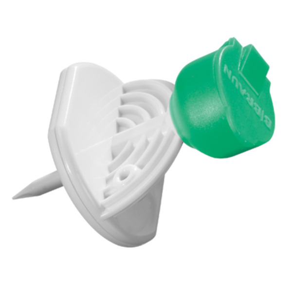 Mini-Spike Plus grön snäpplock. Steril, luft/bakterie filter