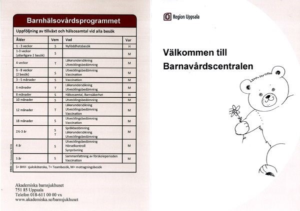 Br Välkommen Till Barnavårdscentral Region Uppsala