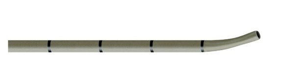 Uretärkateter Rüsch ch04 70cm. Tiemann, centralhål, PVC