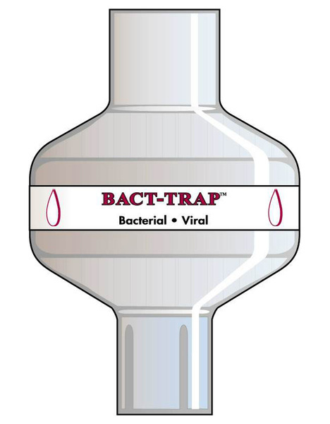 Filter back trap basic rakt apparatfilter dead space 82ml