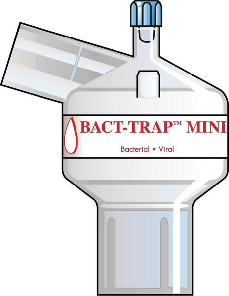 Bakteriefilter Bact Trap Mini  vinklat m port tv 50-900ml 15M-22M/15F