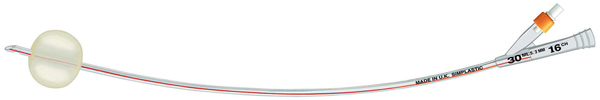 Hematurikat Teleflex 2-vägs ch20 42cm Whistle Tip, ballong 30ml, PVC