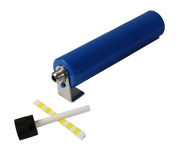 Sterilkontroll PCD GKE blå behållare och teststickor