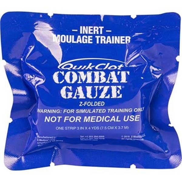Blodstopper kompress Trainer Combat Gauze